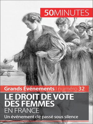cover image of Le droit de vote des femmes en France